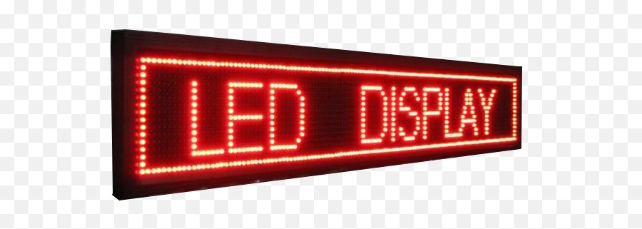 Led Display Board Png Pic - Text Led,Board Png