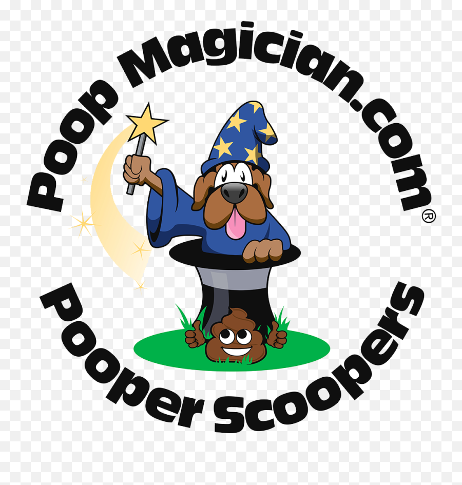 73466367 Poop Magician Logo - Poop Magician Pooper Scoopers Png,Magician Logo