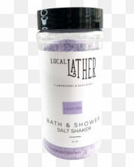 Lavender Bath Salt Shaker 1 Lb Local Png