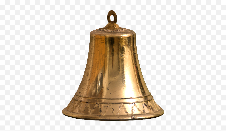 Golden Bell Png Image - Church Bells Transparent Background,Bell Png