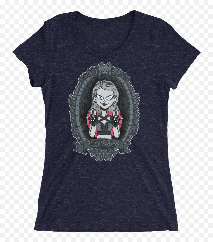 Alexa Bliss Mirror Womenu0027s Tri - Blend Tshirt Womens Bigfoot T Shirts Png,Alexa Bliss Png