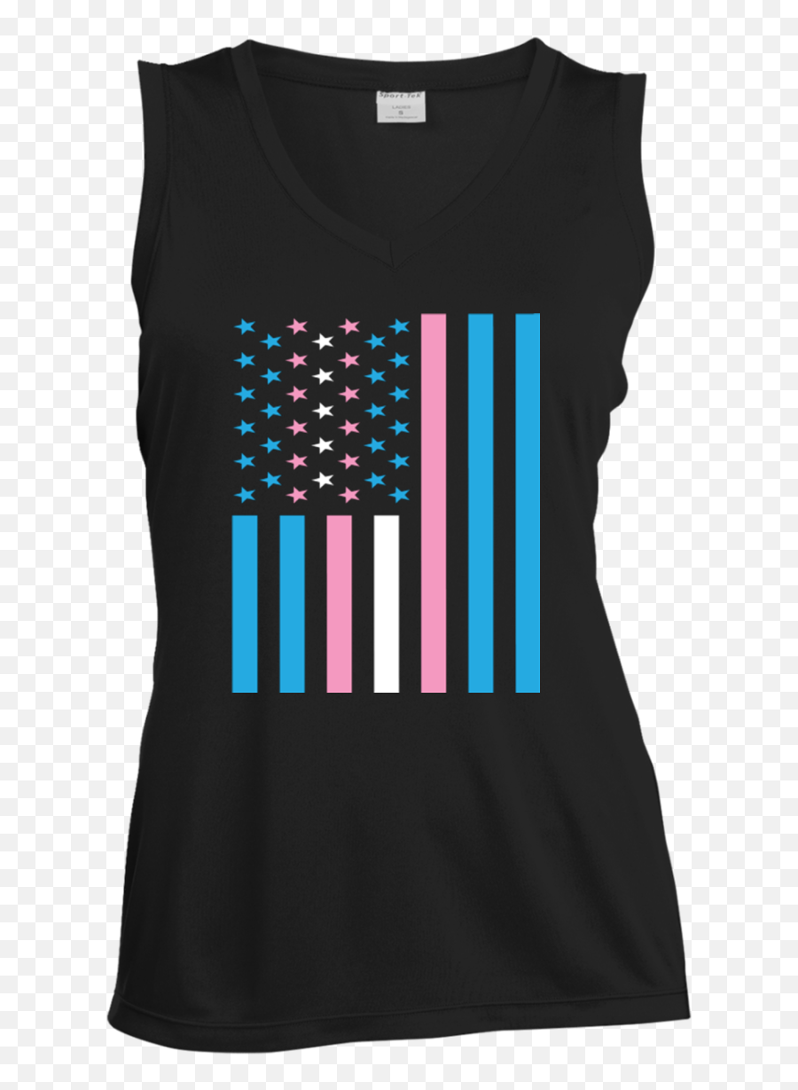 Trans Flag Pride Shirt - Sleeveless Png,Trans Flag Png