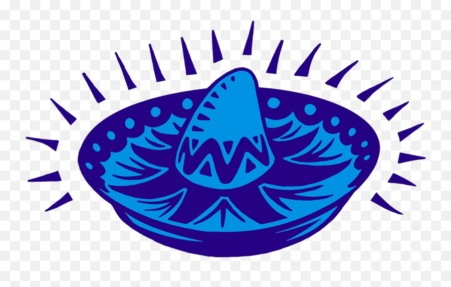 Sombreropng - Blue Sombrero Clipart 880391 Vippng Blue Sombrero Logo,Sombrero Png