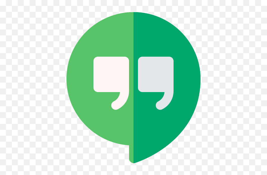 Google Hangouts - Hangouts Aesthetic Icon Png,Google Hangouts Logo