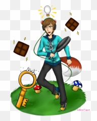 Conkers Bad Fur Day Pewdiepie Art - Bad Fur Day Human Version Png,Conker's Bad Fur Day Logo
