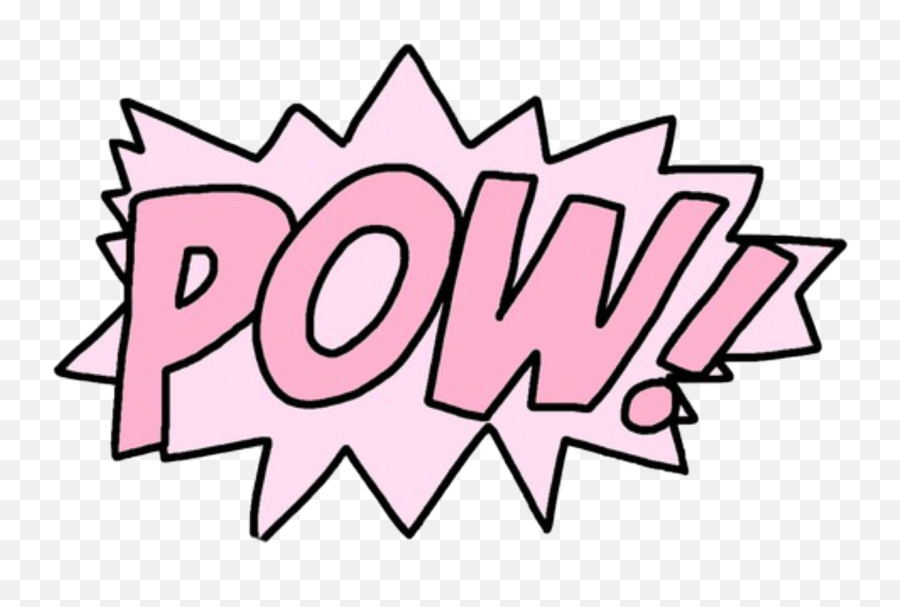 Pow Png Pink - Png Pow,Pow Transparent