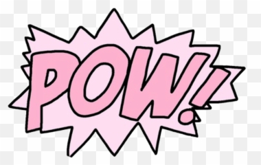Pow Png Pink - Png Pow,Pow Transparent