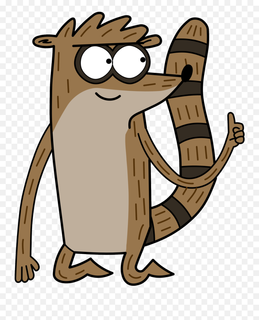 Download 3 Fictional Characters That - Rigby Cartoon Network Regular Show Png,Regular Show Png