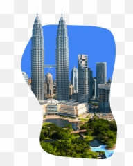 Google Cloud Summit Kuala Lumpur 2018 - Petronas Twin Towers png