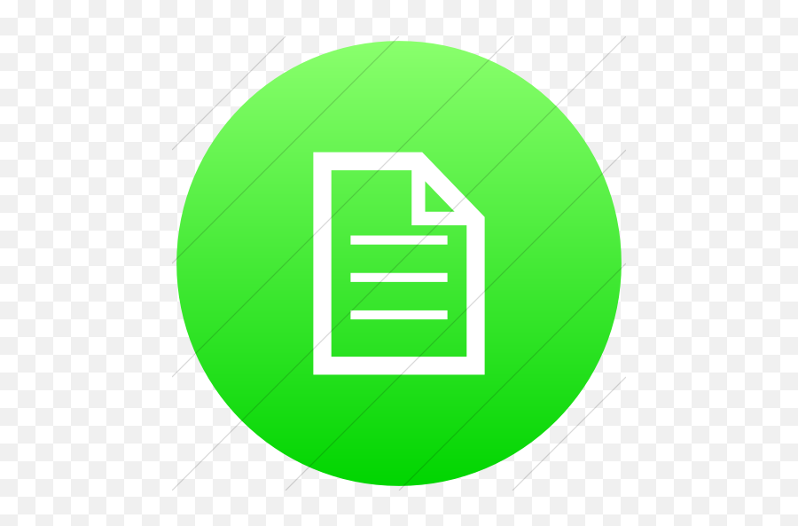 Flat Circle White - Green Google Docs Icon Png,Docs Icon