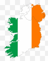 Web Developer Cv Home Page - Ireland Flag Map png