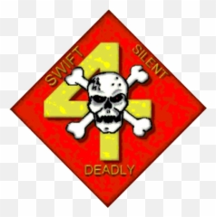 United States Marine Corps Reconnaissance Battalions - 4th Bn Png