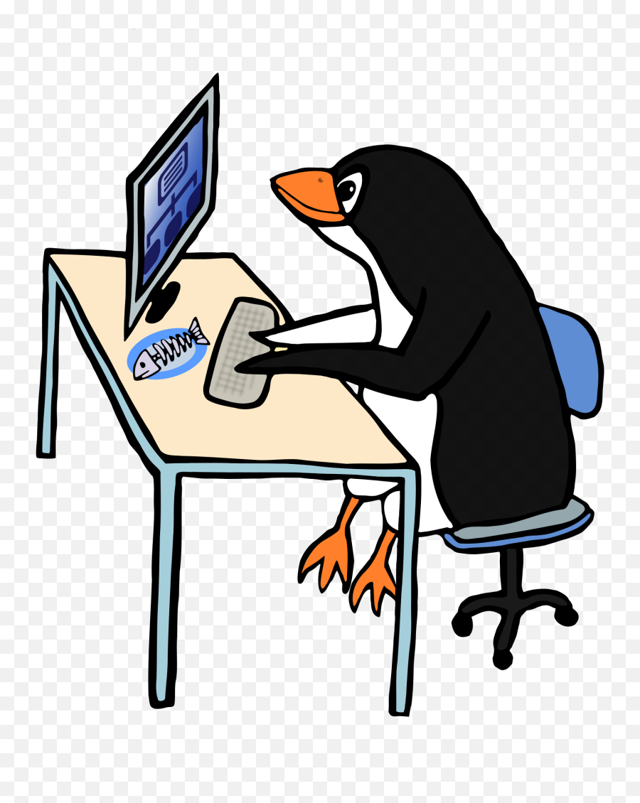 Linuxlia The Paradise Of Linux Users - Animals On Computer Clipart Png,Kali Linux Icon