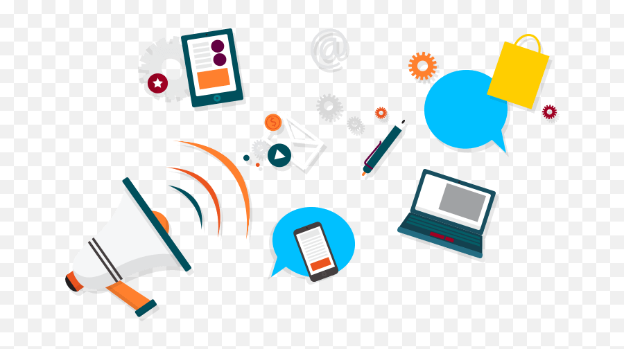 Download Technology Driven Smart - Digital Marketing Png,Technology Platform Icon
