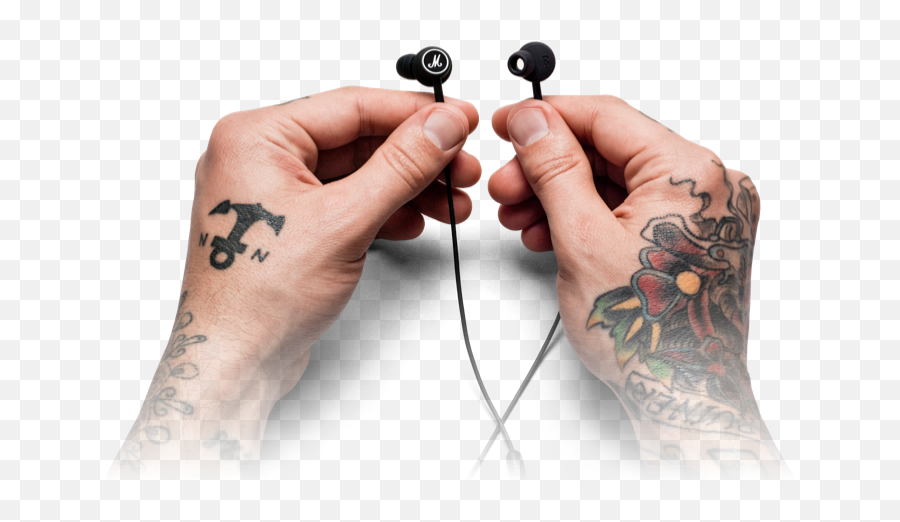 Buy Marshall Mode In - Ear Earbuds Marshall Temporary Tattoo Png,Free Ear Bud Icon