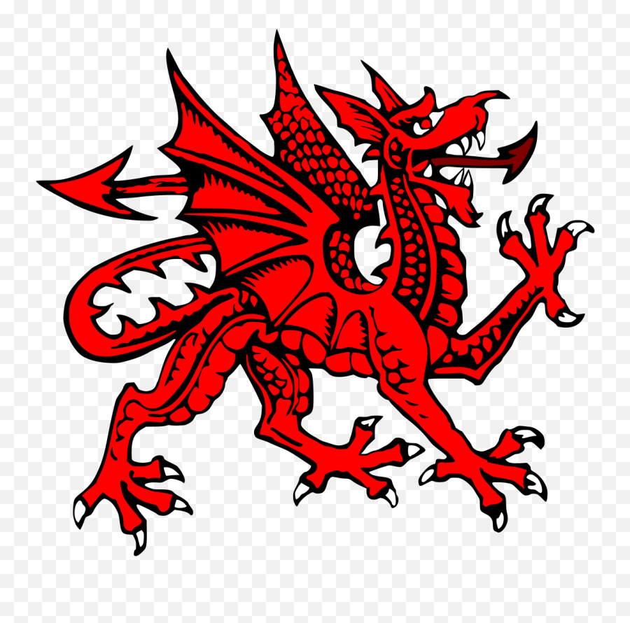 Welsh Dragon - St Davids Day St Patricks Day Png,Red Dragon Png
