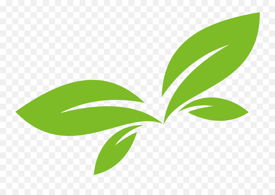 Download Leaf Green Euclidean Vector Design Logo Clipart Png - Green Leaf Vector Png,Mercedes Logo Vector