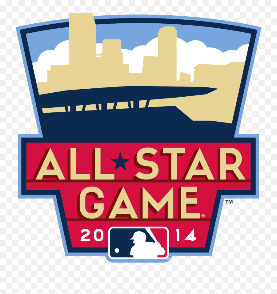 2014 Mlb All Star Game Logo Clipart - 2014 Mlb All Star Game Logo Png,Mlb Png