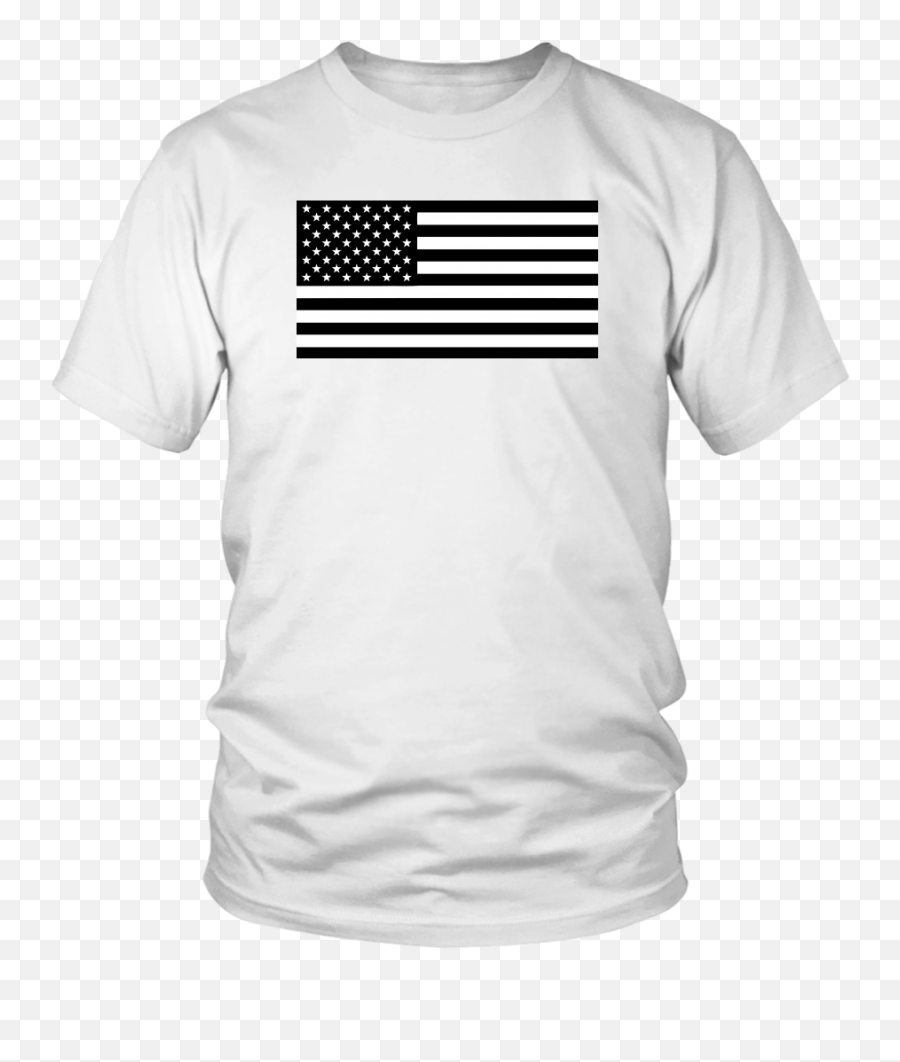 White American Flag - Kentucky Citrus Bowl Shirts Png,Black And White American Flag Png