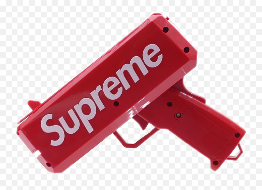 Supreme Pistole Supremefreetoedit - Supreme Money Gun Transparent Png,Supreme Logo Transparent Background