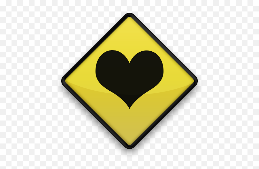 Heart Love Sign Favorites Icon - Free Download Traffic Sign Png,Heart Icon Myspace