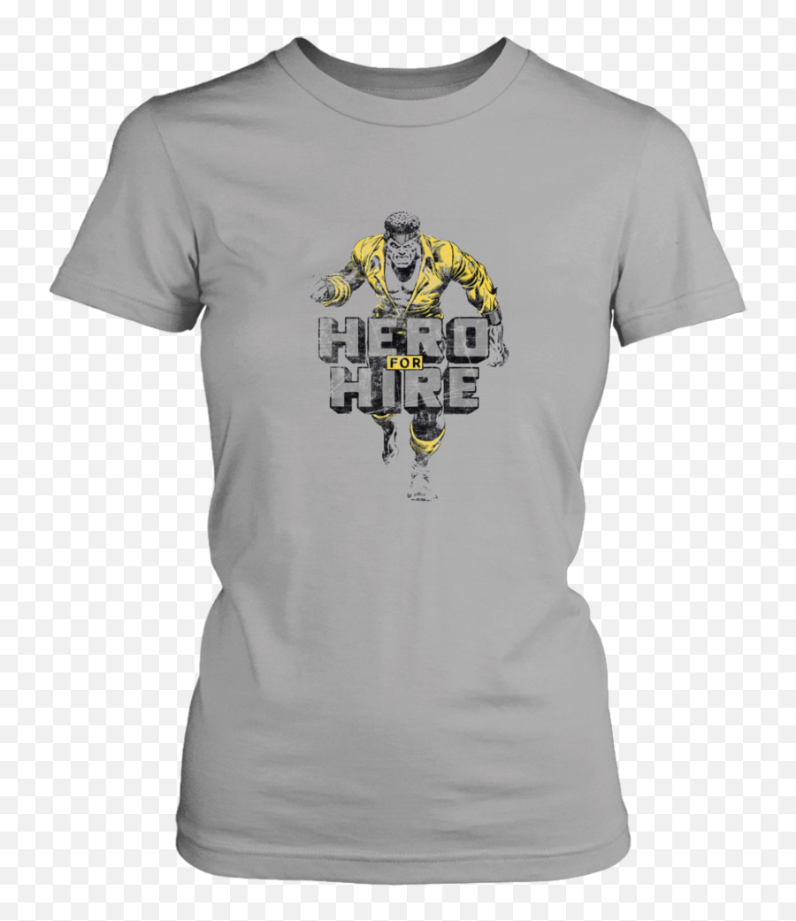 Marvel Heroes For Hire Luke Cage Stance - Harry Potter Halloween T Shirt Png,Luke Cage Png