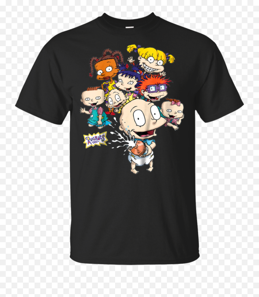 Details About Rugrats Tommy Squirting Milk T - Shirt Blacknavy For Menwomen Thank A Trucker T Shirt Png,Rugrats Png