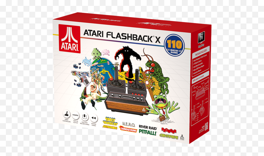 Atari Flashback X - Atgames Atari Flashback X Png,Atari Png
