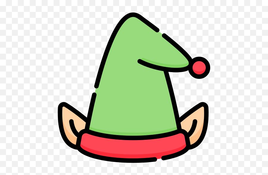 Elf Hat - Free Halloween Icons Clip Art Png,Elf Hat Png