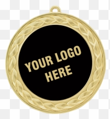 Classic Wreath Medal 275 Holds 2 Custom Disc With Ribbon U2014 Trophy Gallery - Shop Online 5000 Products Fast Shipping T Shirt Png,Gold Wreath Png
