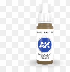Rusty Gold U2013 Metallic - Ak Interactive 30ml Extreme Metal Paints Titanium Png,Rust Texture Png