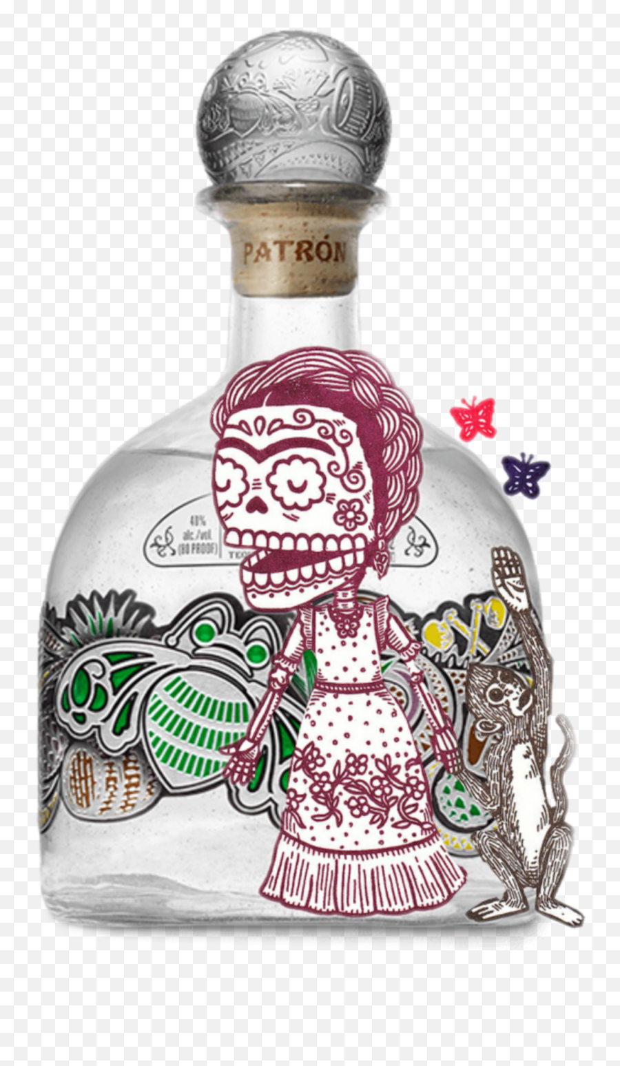 Download - Limited Edition Patron Silver Png,Tequila Bottle Png