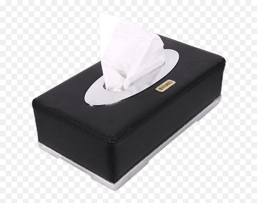 Pu Leather Tissue Box - Leather Tissue Box For Car Png,Tissue Box Png