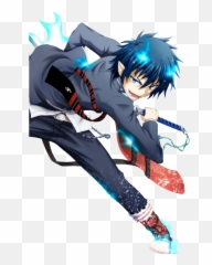 Exorcist Wallpaper - Rin Okumura Wallpaper Blue Exorcist Png,Rin Okumura Png