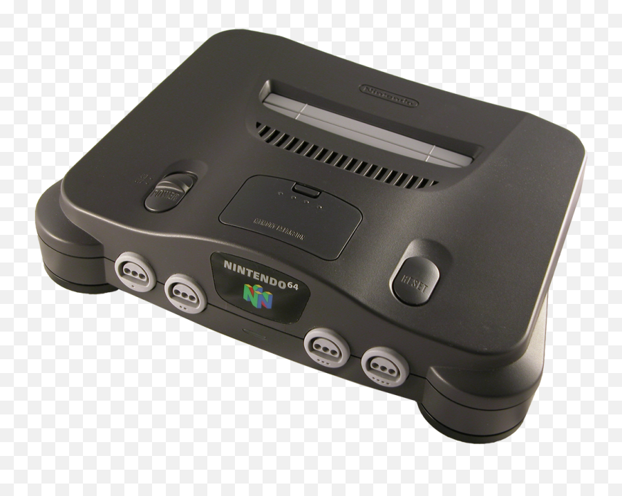 Download Hd Nintendo 64 Video Game - Nintendo 64 Console Png,Nintendo 64 Png