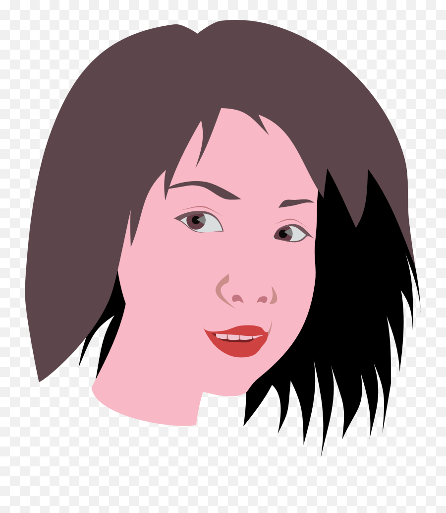 Asian Beauty Brunette - Free Vector Graphic On Pixabay Clip Art Png,Asian Girl Png