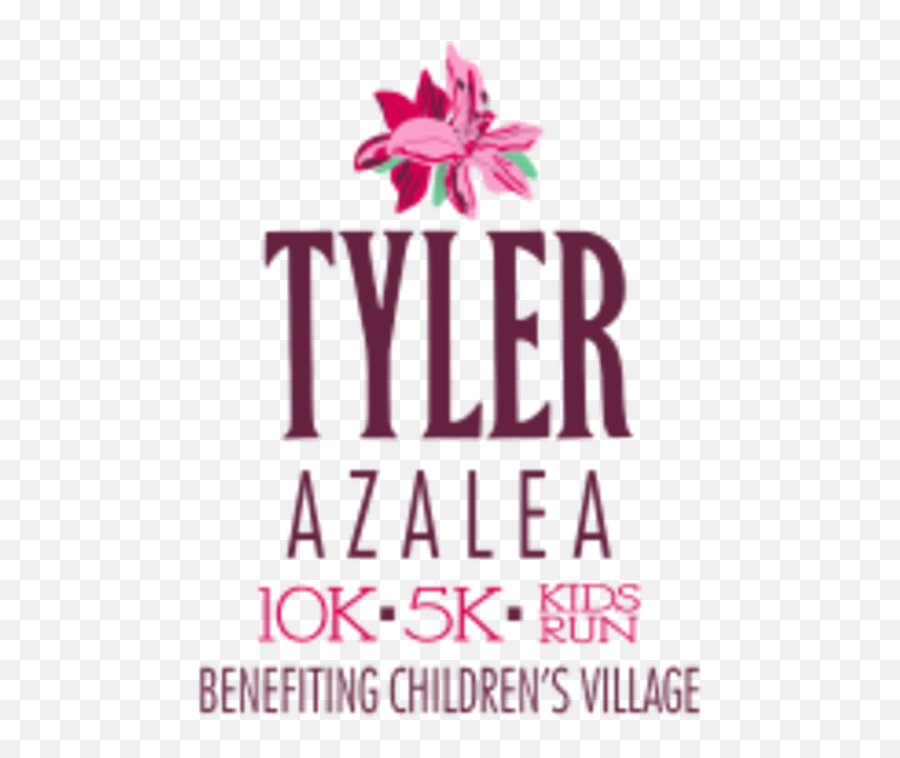 Tyler Azalea Run - Tyler Tx 10k Running Graphic Design Png,Azalea Png ...