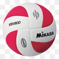 Mikasa Vsv Series Squish Ball Redwhite 62608 - Png Images Mikasa White Volleyball Price,Mikasa Png