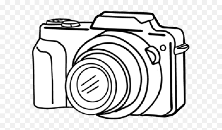 Easy Canon Camera Drawing Png - Draw A Canon Camera,Camera Drawing Png