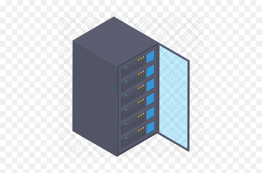 Data Server Rack Icon Of Isometric - Server Png,Server Icon Png