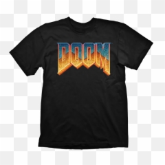 Doom T - Shirt Classic Logo Overwatch Mercy T Shirt Full Doom Cum Shirt Png,Overwatch Mercy Png