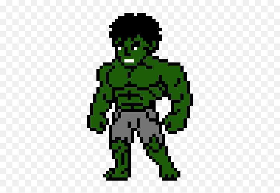 Hulk Pixel Art - Hulk Full Size Png Download Seekpng Pixel Art De Hulk,The Hulk Png
