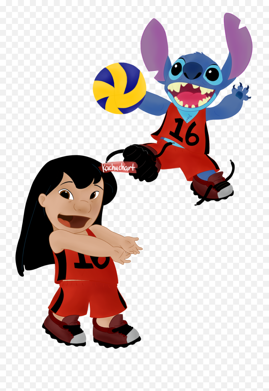 Download Lilo And Stitch Volleyball By - Stitch And Lilo Drawings Png,Lilo Png