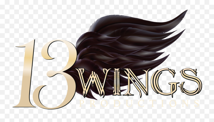 13 Wings Productions - Illustration Png,Wings Logo Png