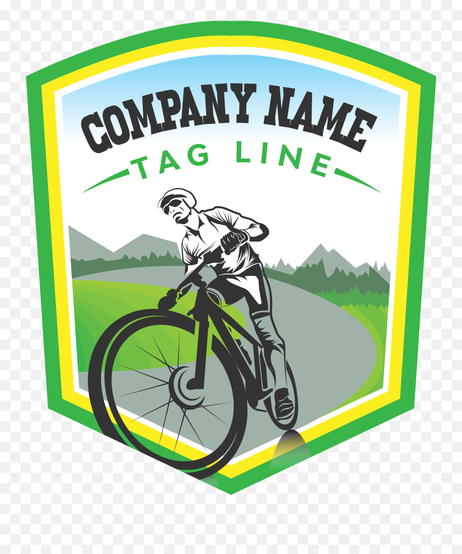 Bike Riding Free Logo Download - Hybrid Bicycle Png,Bike Rider Png