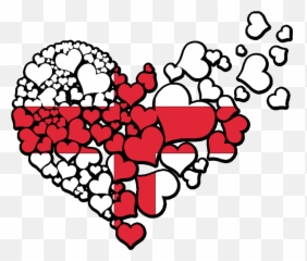 Flag Heart 2019 Png Free For Commercial Use - Clip Art