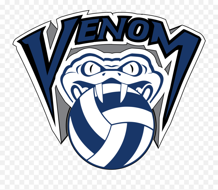 Virginia Venom Volleyball - Clip Art Png,Venom Logo Png