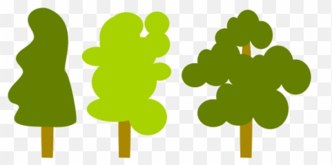 Download Flat Tree Vector Png Image