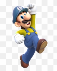 Small Luigi Super Mario 3d World - Bros png
