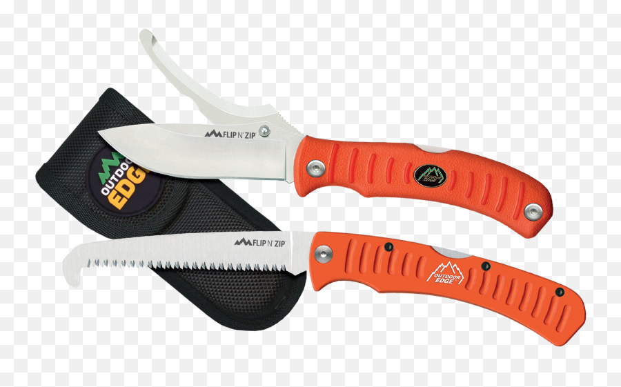 Flip Nu0027 Zip Saw Combo - Outdoor Edge Flip Blaze Saw Combo Png,Hand With Knife Png